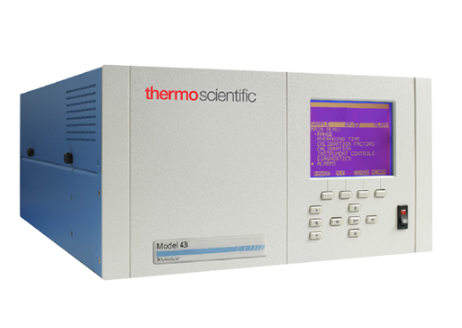 Online continuous monitoring system for flue gases