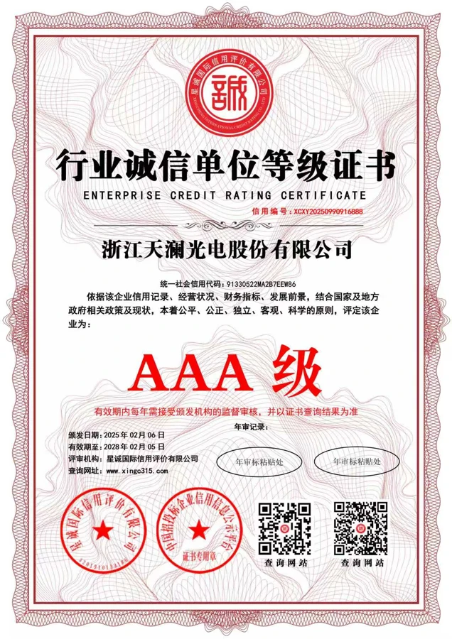 AAA · Industry credit rating