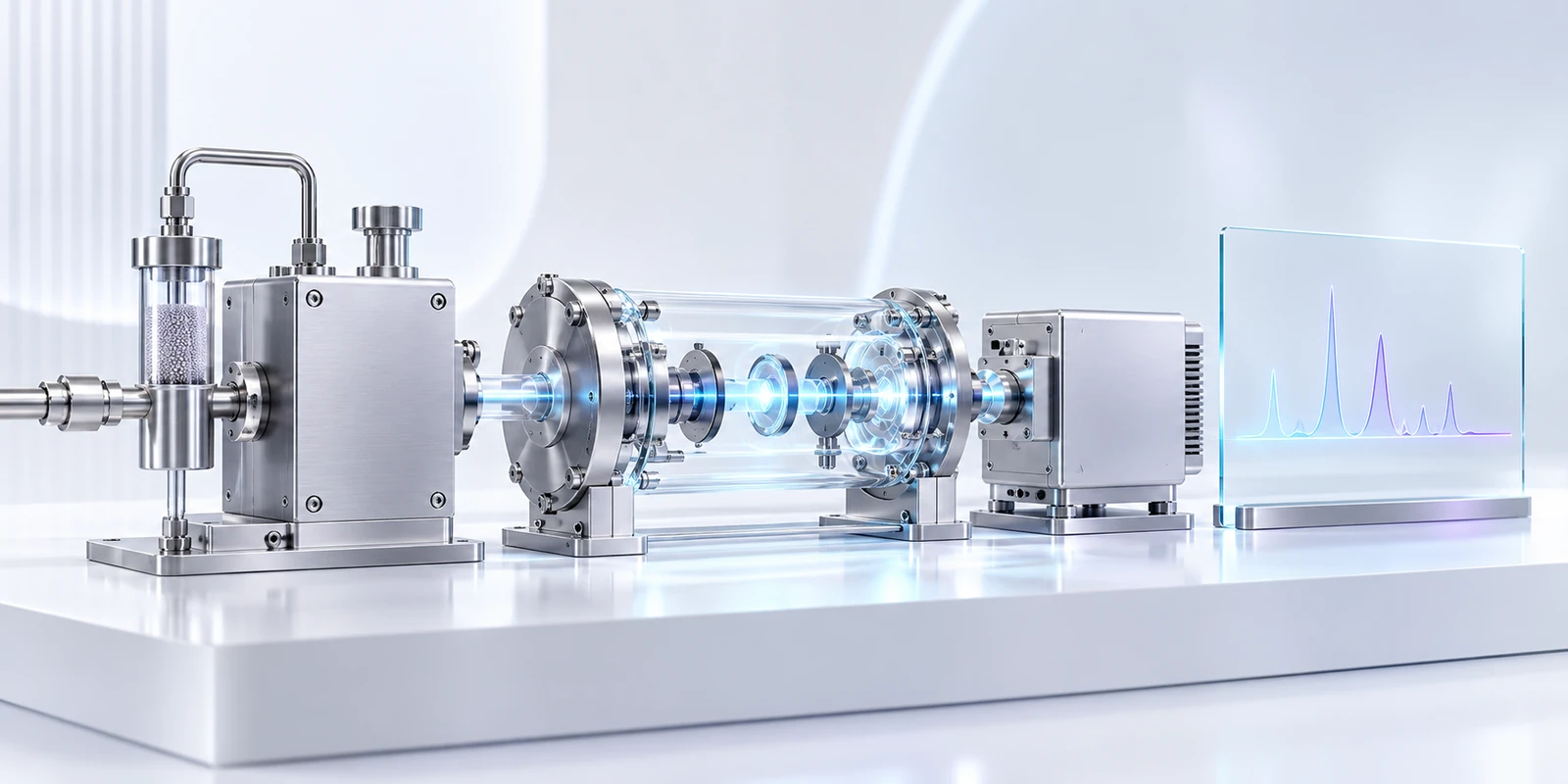 Environmental analysis instrument research concept