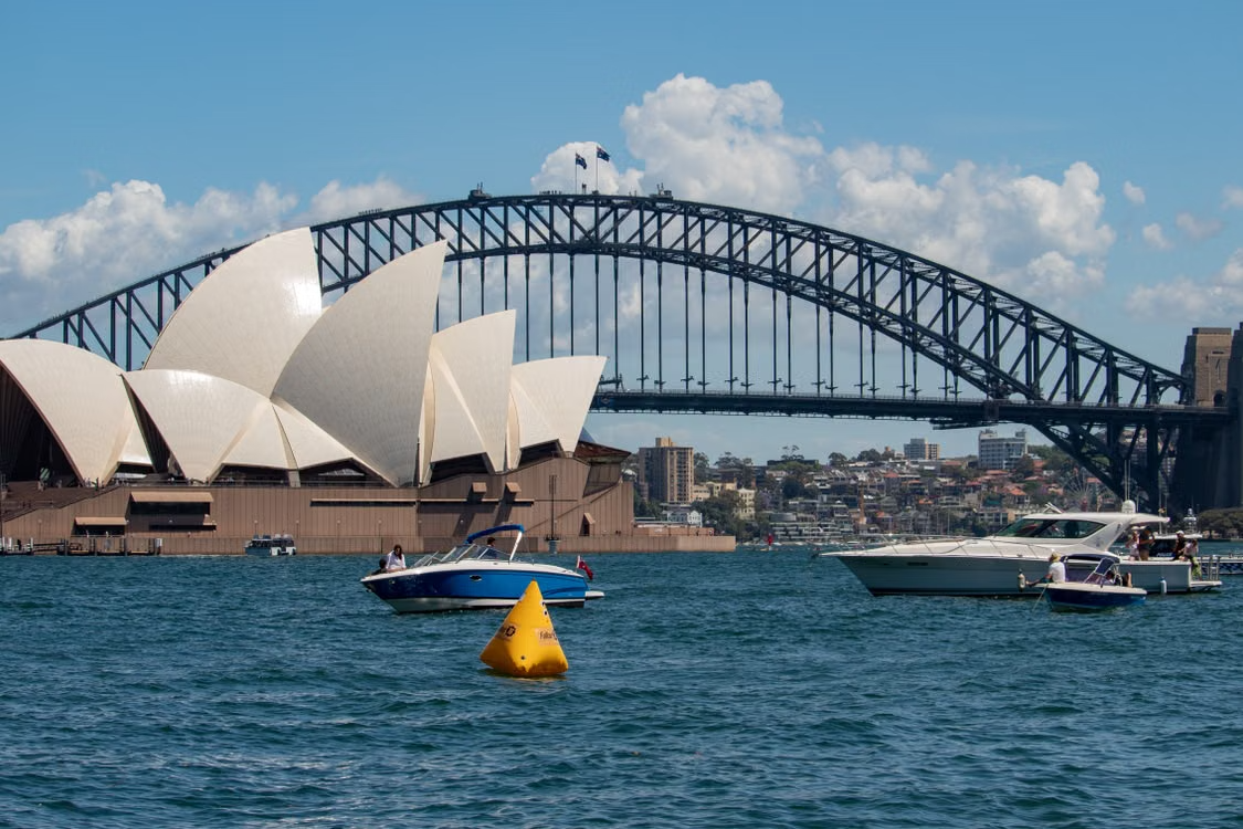 Sydney Opera House and Harbour Bridge